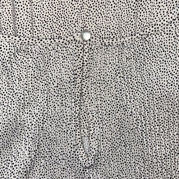 Adrianna Papell Print Knit Pleated Trapeze Top in size XL round neckline - Picture 4 of 7